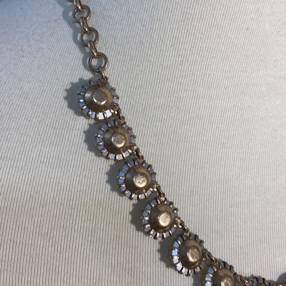J. Crew clear diamond gemstone necklace - Picture 4 of 4